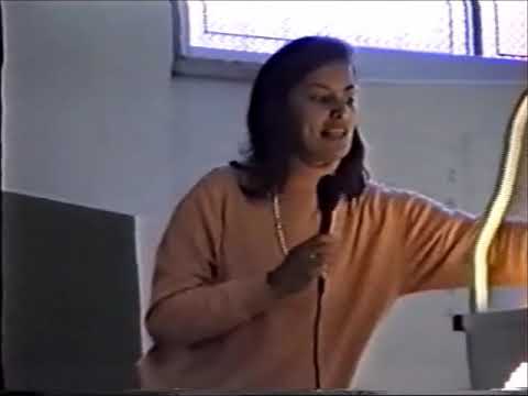 Gláucia Lima - Seminário sobre Mediunidade na Federação Espírita Portuguesa em 1996, 2.ª parte de 2