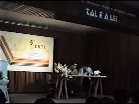V Encontro Nacional de Jovens Espíritas, 1987, 1.ª parte