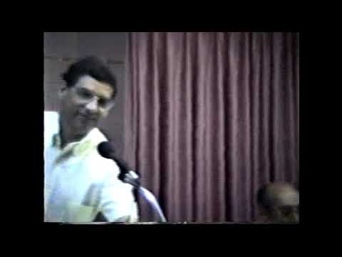 Palestra do Dr. Ricardo Di Bernardi em 1996 na cidade do Porto
